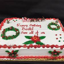 This christmas snow globe cake was made for a family dinner. Christmas Theme Custom Birthday Cake Gourmet Desserts Nj Local Bakery