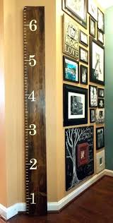 Kids Growth Chart Wood Fashion Kids Height Growth Chart Wall