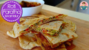 Di dalam wadah, masukkan bubuk milo bersama gula dan air panas. Resep Roti Paratha Isi Telur Youtube