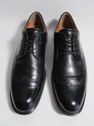 Ecco Mens Black Dress Shoes Leather Comfort Lace Up Wing Tip Oxfords Size 10 5m Ecco Oxfo Dress Shoes Men Comfortable Mens Dress Shoes Mens Black Dress Shoes