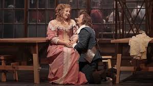 Cyrano explains that he's being hounded by creditors: Cyrano De Bergerac Metropolitan Opera New York Cheered To The Rafters Financial Times