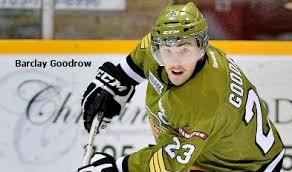 February 26, 1993 in toronto, ontario ca. San Jose Sharks Sign Ohl Battalion Captain Barclay Goodrow To Elc The Pink Puck