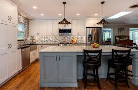 There are a few ways that you can coordinate your countertops and beige, tan and gray are three colors that are often used because they are neutral, which gives you more reign to be free techniques for combining kitchen countertops and cabinets. White Kitchens Are Almost Always Perfect Jm Kitchen And Bath