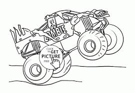 1000x773 monster trucks coloring pages avenger monster truck. Pin On Adult Coloring Pages