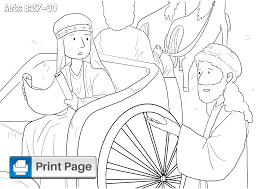 • permission to photocopy granted. Philip And The Ethiopian Coloring Pages For Kids Printable Pdfs Connectus
