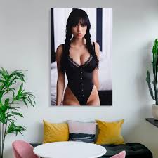 FANSHANG Jenna Ortega Actress (38) Painting On Canvas Wall Art Poster  Scroll Picture Print Living Room Walls Decor Home Posters  20x30inch(50x75cm) : Amazon.ca: Home