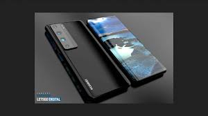 The Huawei P50's rear panel allegedly ...