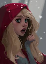 Pin By Zandeya Peace On Art Little Red Riding Hood Girls Illustration Red Riding Hood