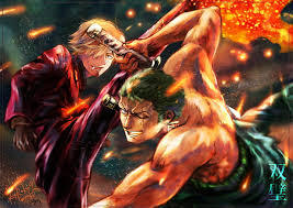 Roronoa zoro wallpapers desktop wallpapers: Roronoa Zoro Vs Sanji One Piece Hd Wallpaper Peakpx