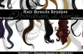 An altered hard round brush with ragged edges is perfect for the first stages of colour blocking, as its edges will prevent the transitions from being too rough. 100 Free Hair Brushes For Photoshop Users Designbeep Photoshop Hair Hair Brush Set Hair Brush