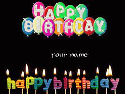 Happy Birthday Animation Pic With Name Birthday Gif Images Happy Birthday Gif Images Free Happy Birthday Cards