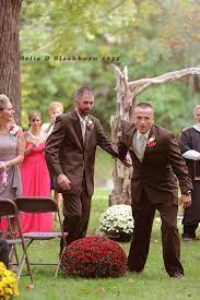 If your living parent has remarried, or if your parent passed away a long time ago, you may not want to include his or her name on the wedding invitation and choose to honor their memory in another way. Bride S Dad Stops Wedding So Stepdad Can Walk Down The Aisle Too Huffpost Life