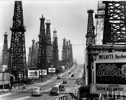 Signal Hill California 1940 S Long Beach California Oilfield Beach Posters