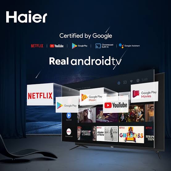 Haier 65 inch H65K66UG (4K UHD Android TV) - Lahore Electronics