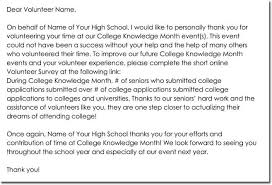 Best Volunteer Thank You Letter Examples How To Write