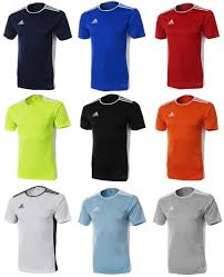 Details About Adidas Youth Entrada 18 Training Soccer Climalite 9 Colors S S Kid Shirts Cf1041