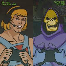 Pin By Tim Priebe On Masters Of The Universe Skeletor Heman Cartoon Batman Vs Superman