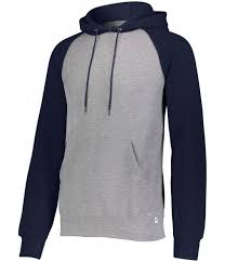 dri power fleece colorblock hoodie
