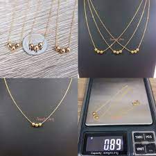 สร อยคอแฟช น พร อมจ บอลทอง ใส ต ดคอได ตลอด ท งใส เท ยว ใส อย บ าน ทอง 9k ทอง แหวน ของขว ญว นเก ด