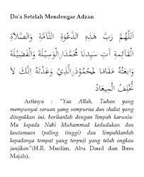 Doa Setelah Adzan Menjawab Adzan Sesuai Sunnah