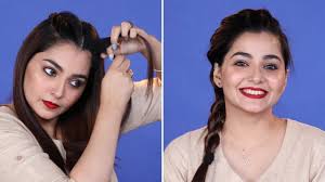3 quick everyday hairstyles for work, office, college / no teasing, no hairspray / indian hairstyles. Quick And Easy Office Hairstyles For Girls Tutorial Bebeautiful Youtube