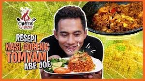 Eğer şöyle böyle yalnız kızarmış pirinç tadı ile sıkılabilir, bu tarifi alternatif bir seçenek olabilir. Resepi Nasi Goreng Tomyam Campak Campak Youtube