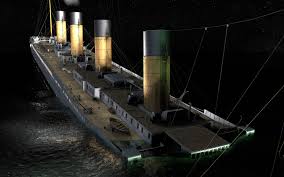 titanic sinking render (#1946855) hd