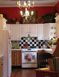 black red and white kitchen ideas
