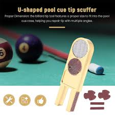 A Pool Cue Tip Shaping How-To