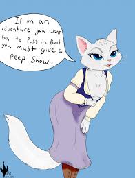 Dulcinea showing a little fur - Page 1 - HentaiEra