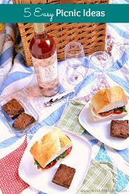 Here's a range of bite sized snacks, tasty pies and paninis, salads, and delicious sweet treats. 5 Easy Picnic Ideas For The Perfect Summer Day