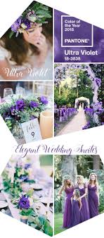 Plus, the number of flowers available in this bold and bright color is pretty incredible, too. Wedding Trends 2018 Pantone Ultra Violet Wedding Color Ideas Elegantweddinginvites Com Blog