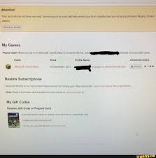 Choose the product that you would like to redeem: Attention Your Account Has Not Been Secured Securing Your Account Will Help Protect You From Unauthorized
