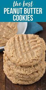 The Best Peanut Butter Cookies Recipe Crazy For Crust Recipe Best Peanut Butter Cookies Peanut Butter Cookie Recipe Peanut Butter Recipes
