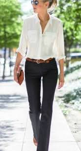 Androgynous Professional Braidedbeltstyle Fashion Work Fashion Business Casual Outfits