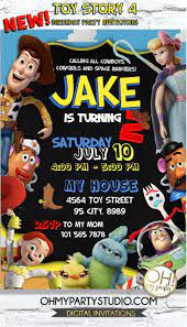 Here are 10 tips to help you throw a fun birthday party on a budget. Toy Story 4 Birthday Invitation Toy Story Birthday Invitation Toy Story Party Toy Story Bi Toy Story Invitations Toy Story Party Decorations Toy Story Party