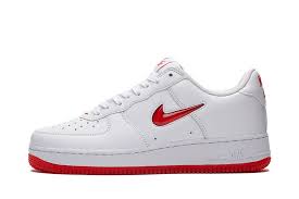 Footwear Nike Air Force 1 Color of the Month 'White University Red'  (FN5924-101) | WSS