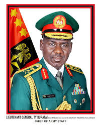 .chief of army staff major general ibrahim attahiru at the theatre command operations lafiya dole headquarters in maiduguri, nigeria on january 31, 2021. The Nigerian Army Is The Army For Nigerians Ng Army Chief Of Army Staff Lt Gen Ty Buratai Ikenna Anyadike