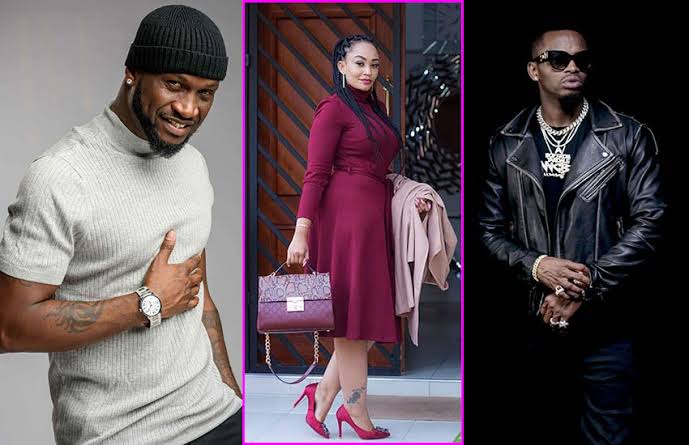 Image result for zari and peter okoye"