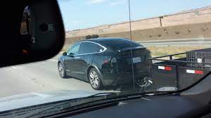 Musk has said it could tow 300,000 pounds, but for practical towing he has said that. Tesla Model X Spotted While Towing A Dump Trailer Testing 10 000 Lbs Towing Capacity Autoevolution