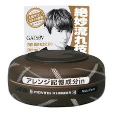 Specifically, pomade and hair wax for men that cater to their body image. Mandom Gatsby Moving Rubber Hair Wax Multi Form 80g