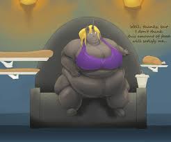 2523130 - questionable, alternate version, artist:lupin quill, oc,  oc:mirage, bird, changeling, changeling queen, chicken, anthro, unguligrade  anthro, series:fit for a queen (weight gain), bbw, belly, belly button, big  belly, big breasts, bingo
