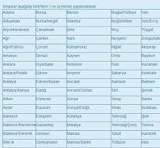 Sınavlar nasıl yapılıyor ve nasıl değerlendiriliyor? Acikogretim Sinavlari Hangi Illerde Yapilmaktadir Aof Sorgulama