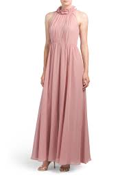 Vera Wang High Neck Ruffle Gown Tj Maxx 49 Formal Dresses For Women Dresses Davids Bridal