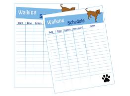 Dog Walking Schedule Dog Walking Business Dog Walking Dog Walking Flyer