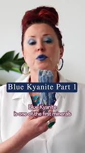 Blue Kyanite Part 1 #crystals #fyp #kyanite #bluekyanite #crystaltok  #healingcrystals #crystalhealing