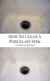 Maybe you would like to learn more about one of these? How To Clean A Porcelain Sink Including The Stains And Scuff Marks Practically Functional Porcelain Sink Clean Porcelain Sink Sink