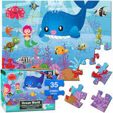 Find out why that's a good thing. Buy Ocean World Floor Puzzles For Kids Ages 3 5 35 Pieces Mermaid Jumbo Toddler Jigsaw Puzzle Ages 4 8 Preschool Learning Toys For Children Box Gift Girls Boys Online In Usa B092j16w2f