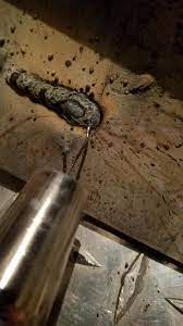 Literally Started Welding 30 Minutes Ago Using Flux Core 035mm Wire With A 110 Lincoln Welder And The Auto Recommen Welding Flux Core Welding Lincoln Welders