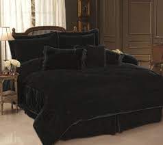 I am looking forward to many years of peaceful slumber and sweet dreams. My Favorite Black Velvet Bed Black Comforter Black Bedding